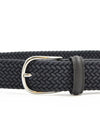 Anderson's Tubular Woven Stretch Riem Dark Grey – productfoto 2
