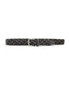 Anderson's Tubular Woven Stretch Riem Forest Green Blue Beige – productfoto 1