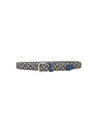 Anderson's Tubular Woven Stretch Riem Light Blue Beige Khaki – productfoto 1