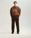 Ange Projects Rope Sweater Brown – productbeeld 3