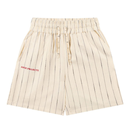 Ange Projects Linen Shorts Ecru bij Checkpoint Mol