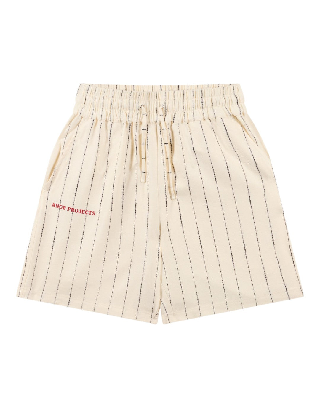 Ange Projects Linen Shorts Ecru bij Checkpoint Mol