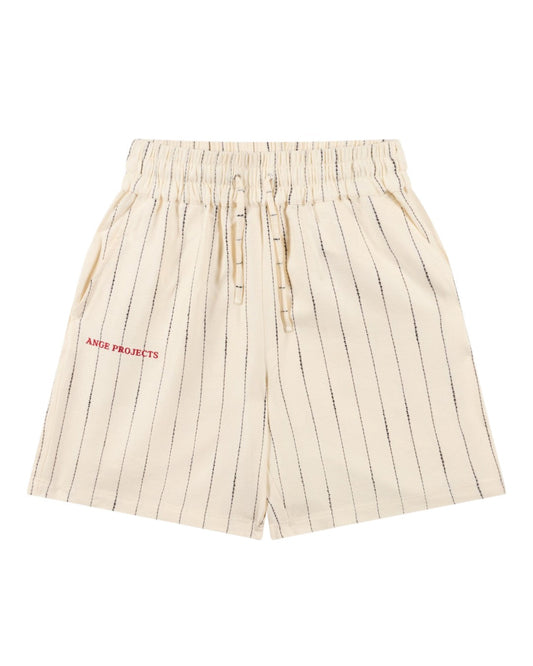 Ange Projects Linen Shorts Ecru bij Checkpoint Mol