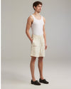 Ange Projects Linen Shorts Ecru productbeeld 3