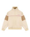 Ange Projects Retro Track Jacket Beige bij Checkpoint Mol