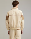 Ange Projects Retro Track Jacket Beige productbeeld 2