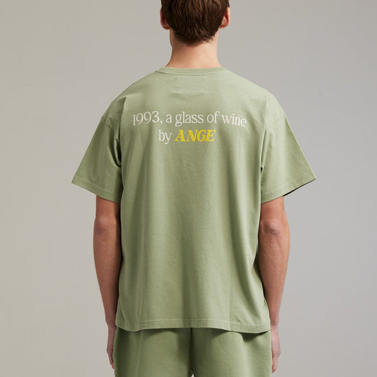 Ange Projects Sweatshorts Chardonnay Green productbeeld 2