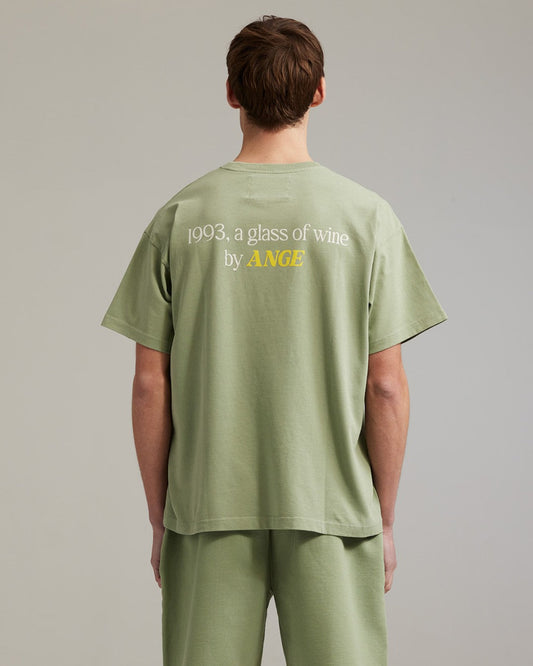 Ange Projects Sweatshorts Chardonnay Green productbeeld 2
