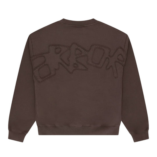 Arbor Antwerp Big Application Crewneck Coffee unisex sweater