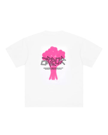 Voorkant Arbor Antwerp Floral Bouquet T-Shirt Pink
