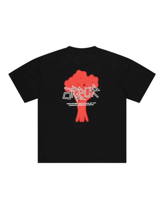 Arbor Antwerp Floral Bouquet T-Shirt Red unisex