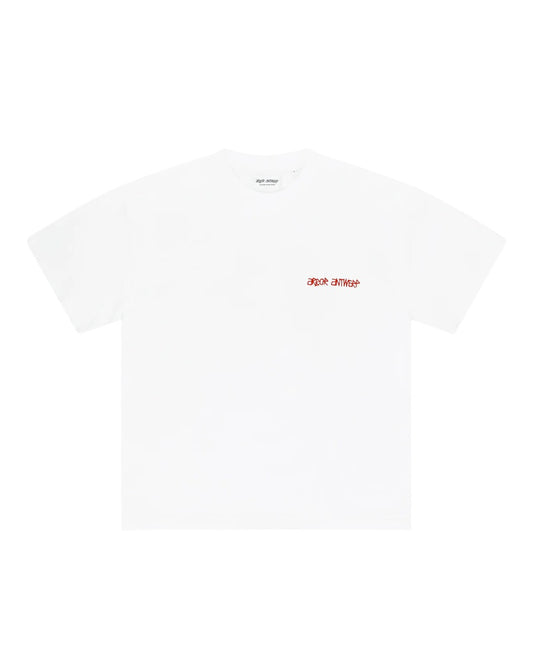 Voorkant rood Arbor Antwerp Triple Love T-shirt