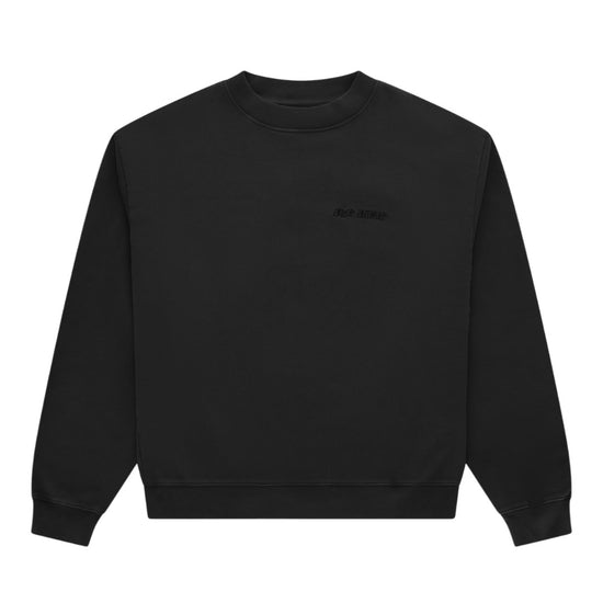 Achterkant Arbor Antwerp zwarte crewneck met Arbor Icon