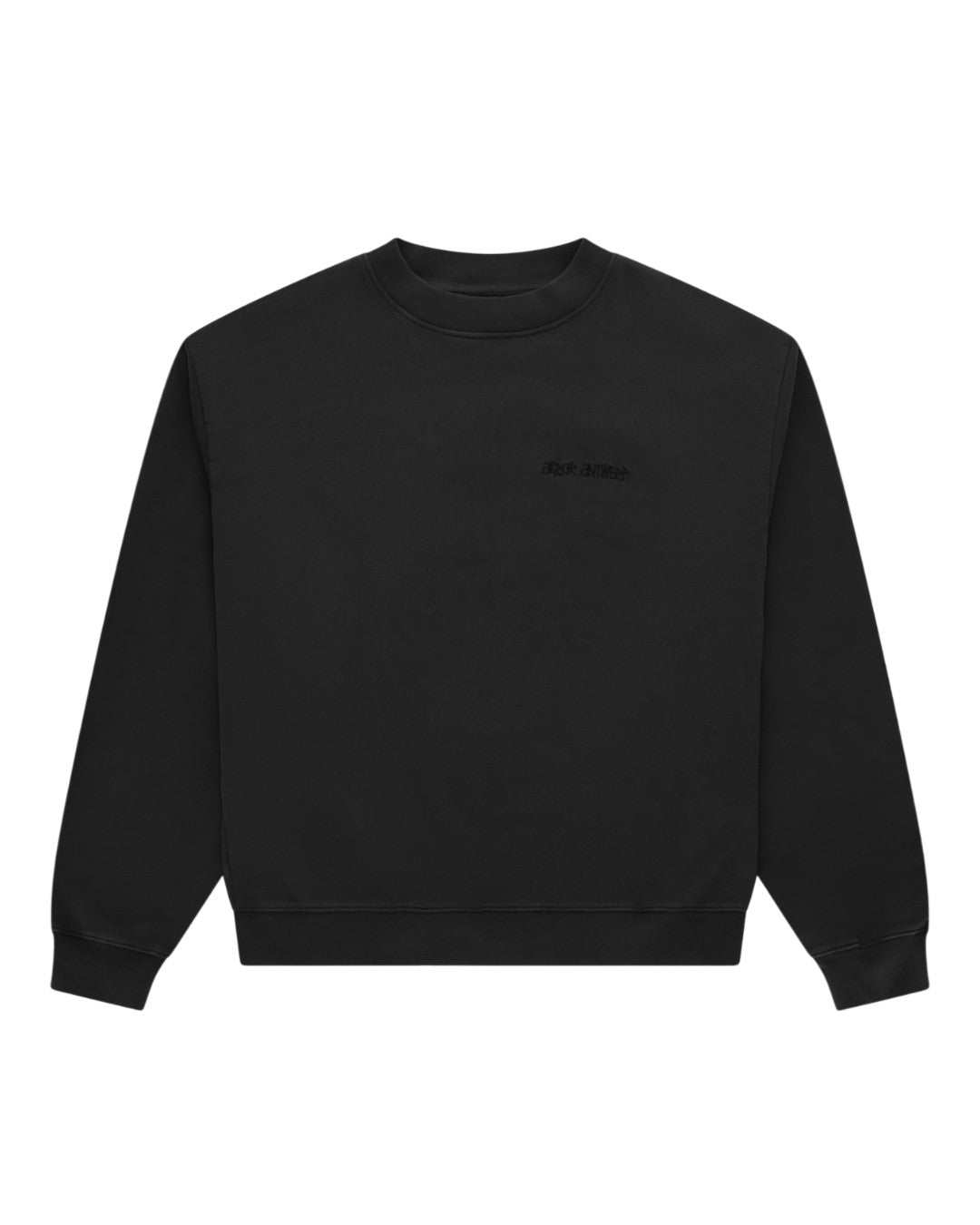 Achterkant Arbor Antwerp zwarte crewneck met Arbor Icon