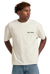 Faded Flower-design op cream Arbor Antwerp T-shirt