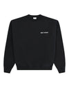 Arbor Antwerp Faded Flower Crewneck Black met boxy oversized fit