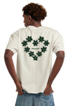 Achterkant Arbor Antwerp Faded Flower T-Shirt Cream