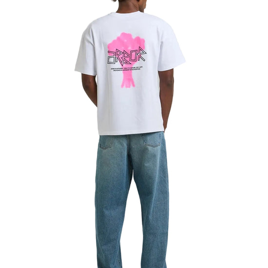 Achterkant Arbor Antwerp Floral Bouquet roze T-shir