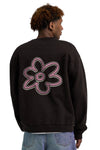 Achterkant Arbor Antwerp Line Flower bruine crewneck