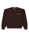 Line Flower Crewneck Brown front Arbor Antwerp
