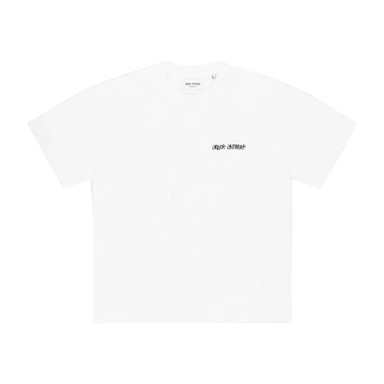 Voorkant Arbor Antwerp Pixel Flower T-Shirt White