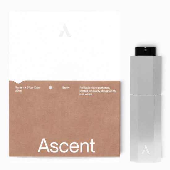 Ascent Brown Parfum Starterspakket 20 ml – Silver – productfoto 1 – Checkpoint Mol
