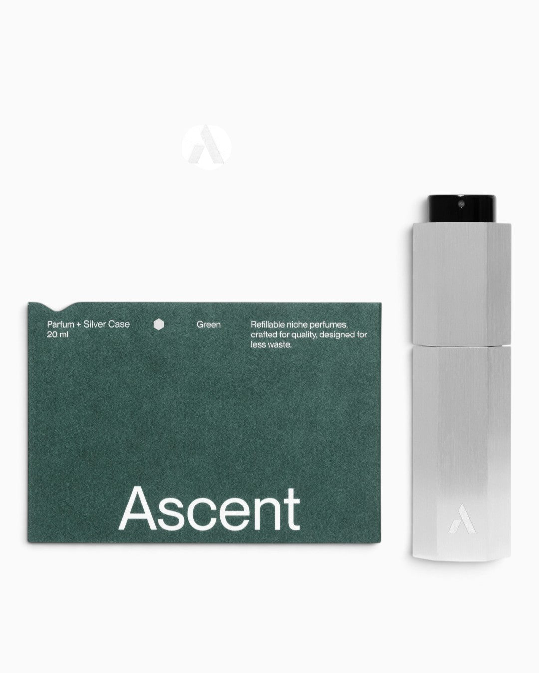 Ascent Green Parfum Starterspakket 20 ml – Silver – productfoto 1 – Checkpoint Mol
