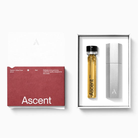 Ascent Red Parfum Starterspakket 20 ml – Silver – productfoto 2 – Checkpoint Mol