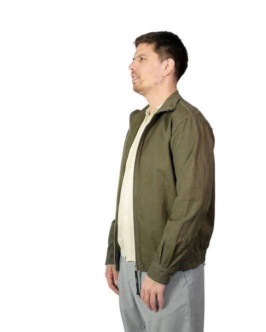 Military Cotton Linnen "Kong" Overshirt