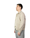 Colonila Beige Popeline Nylon Stretch "Kong" Overshirt
