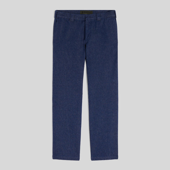 Aspesi Adrien Regular Fit Denim Broek Blue voorzijde