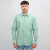 ASPESI Camicia Sedici Green Striped – vooraanzicht