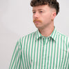 ASPESI Camicia Sedici Green Striped – productbeeld 2