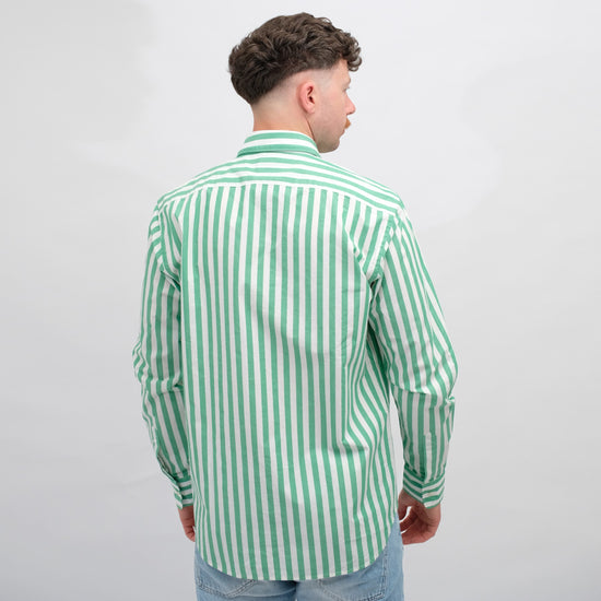 ASPESI Camicia Sedici Green Striped – productbeeld 4