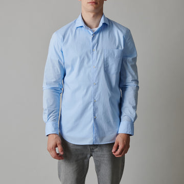 Aspesi Semm II Shirt Sky Blue – vooraanzicht