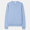 Aspesi M039 Crewneck Pullover Sky Blue – vooraanzicht