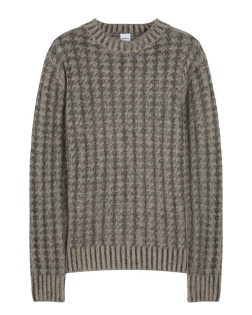 Aspesi M183 Roundneck Grey Green Melange W6_Q_M183_5165_DS_60500