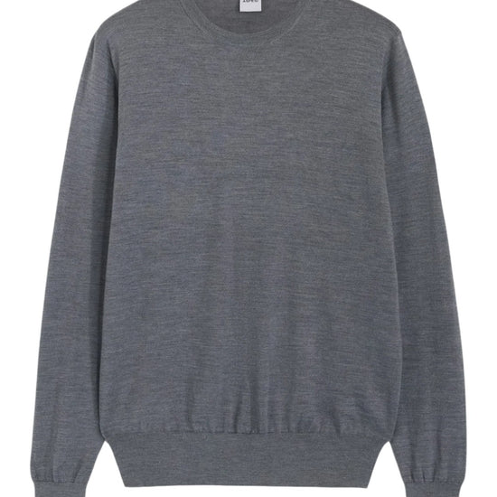 Aspesi M195 Wool Roundneck Grigio CN_Q_M195_V108_01183