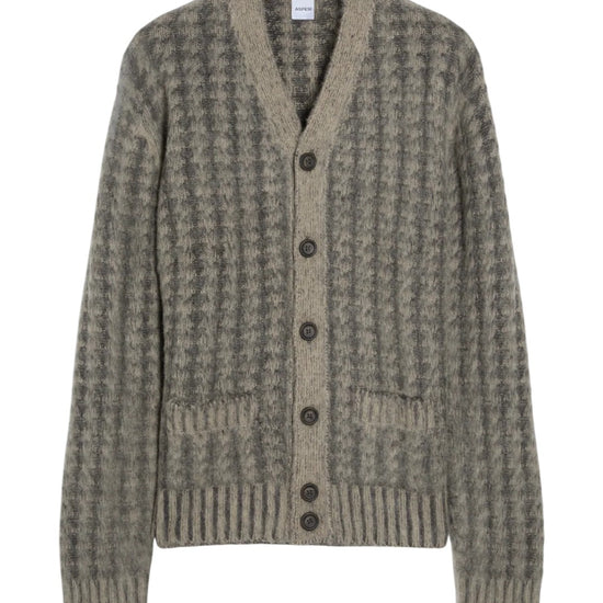 Aspesi M470 Cardigan Grigio Melange packshot