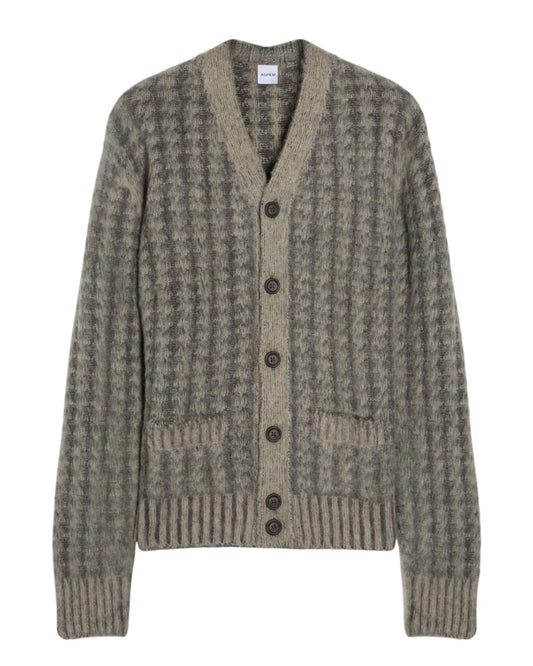 Aspesi M470 Cardigan Grigio Melange packshot