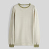 ASPESI Sage Green Knit Pullover – vooraanzicht