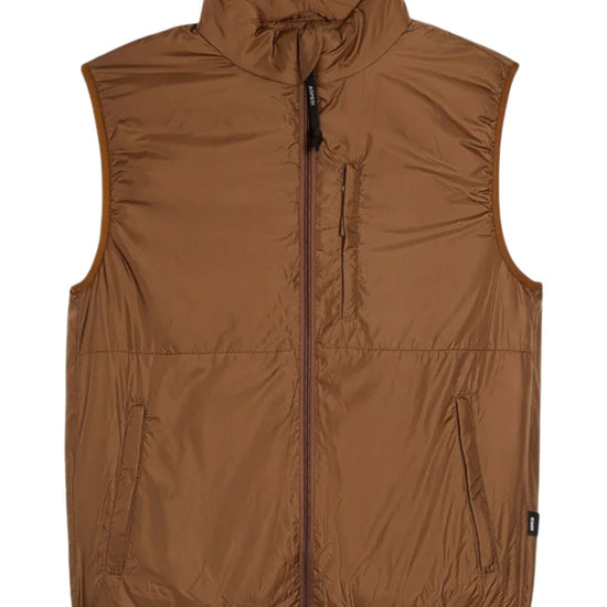 ASPESI Vernes nylon bodywarmer Biscotto - productbeeld 1