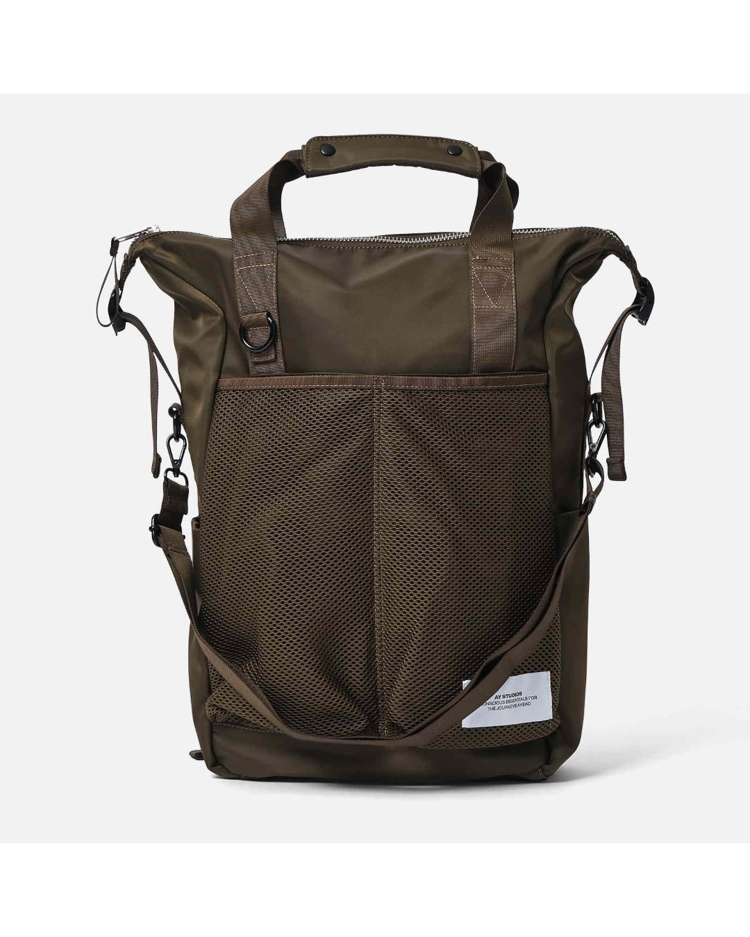 AY Studios Backpack Army Green – productfoto 4