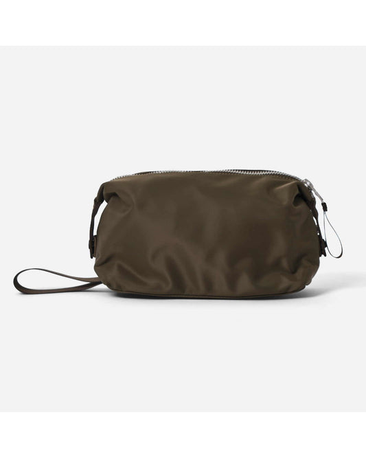 AY Studios Wash Bag Army Green toilettas, van achteren