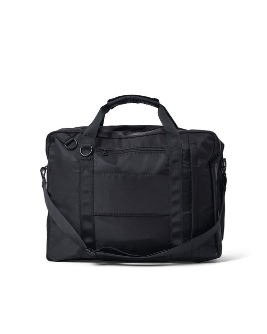 AY Studios Weekend Bag Black reistas, van achteren met schouderband