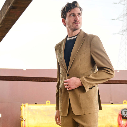 Barena Venezia Borgo-Folco Blazer Khaki – productbeeld 1