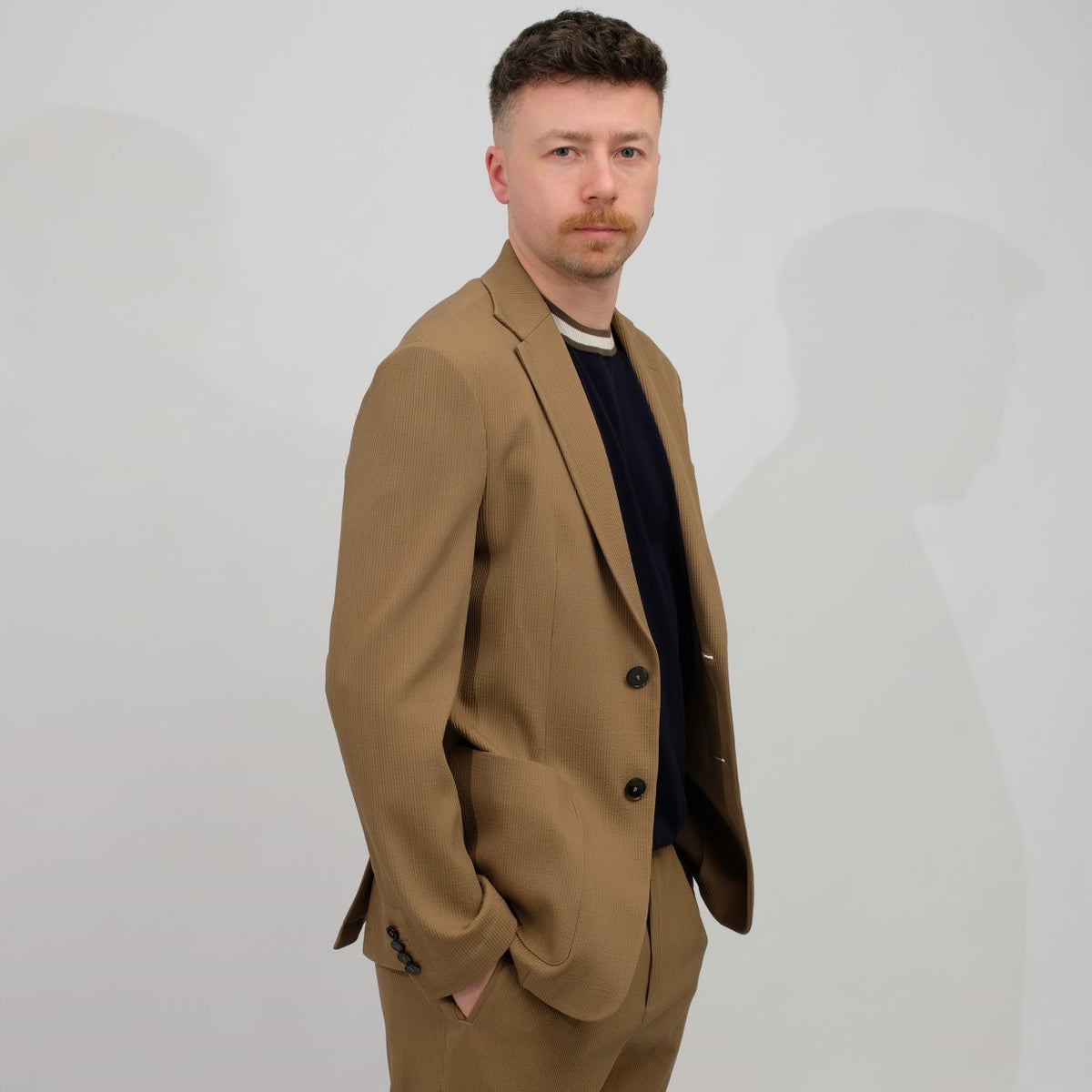 Barena Venezia Borgo-Folco Blazer Khaki – productbeeld 10