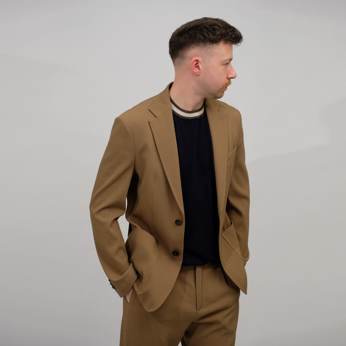 Barena Venezia Borgo-Folco Blazer Khaki – productbeeld 11