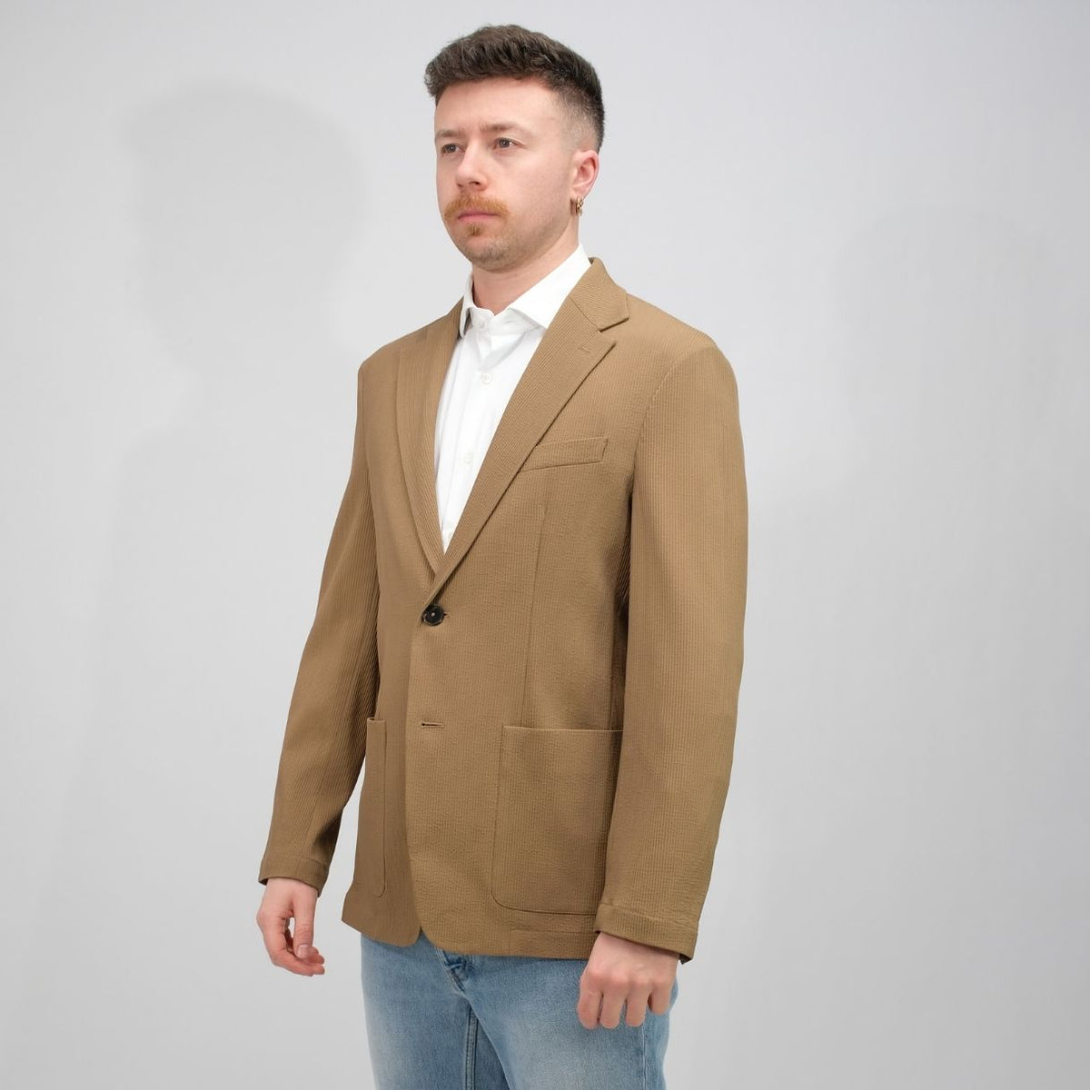Barena Venezia Borgo-Folco Blazer Khaki – productbeeld 2