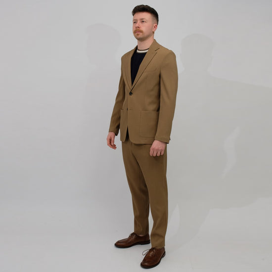 Barena Venezia Khaki Masco Folco Trousers – productbeeld 2